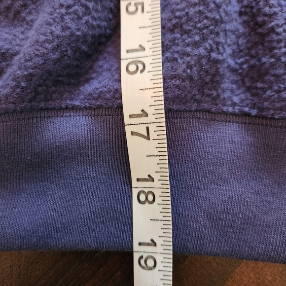 Victoria's Secret PINK Womens Fleece Cropped Polo Sweatshirt.Midnight Navy - Picture 12 of 12